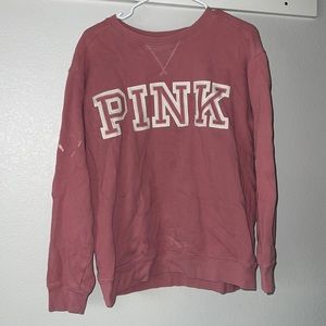 Pink sweat shirt